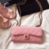 Chanel mini bag patent leather pink 